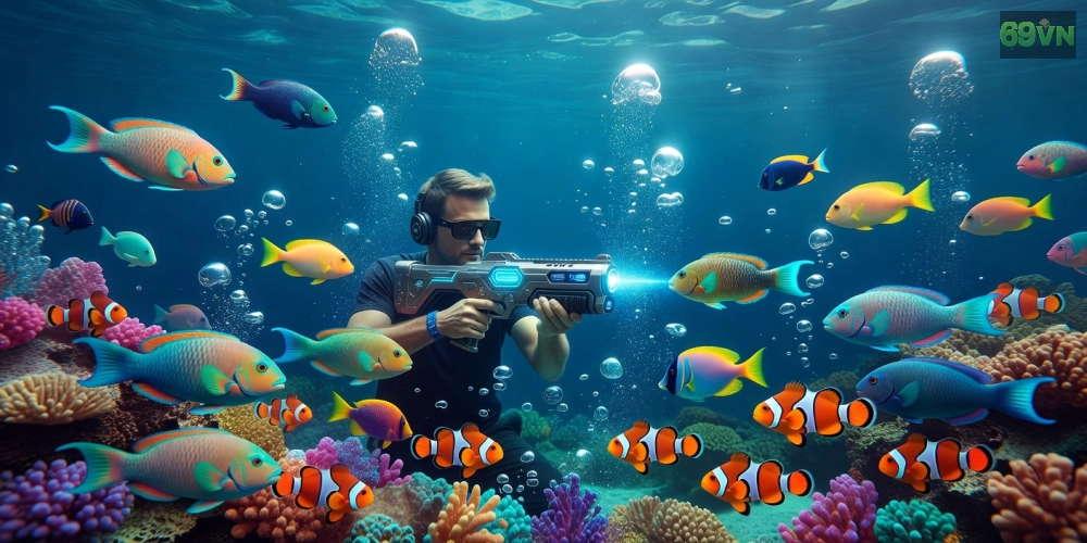 Khái niệm bắn cá vui 69vn với giao diện game hấp dẫn và cá đa dạng