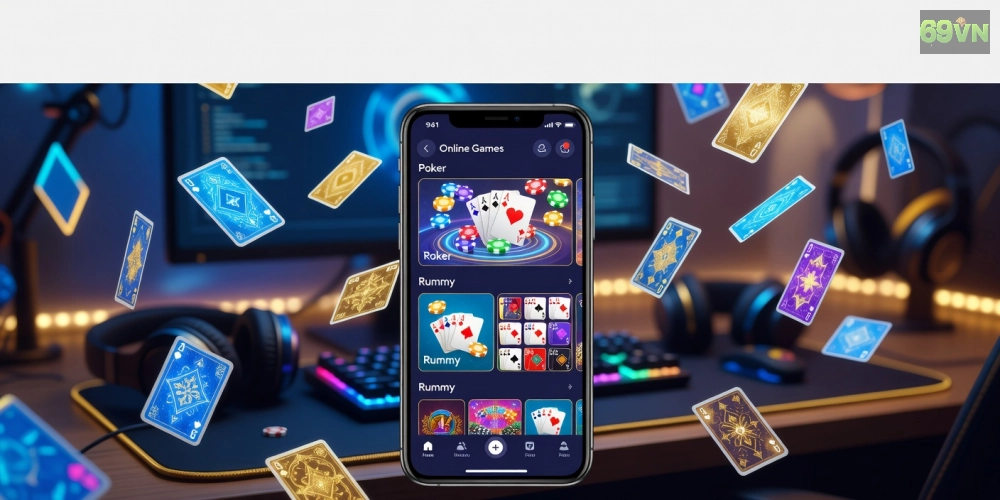 Giới thiệu tổng quan về game bài online 69vn với giao diện thân thiện và đa dạng trò chơi